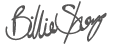 This is an image of Billie Sharp's signature