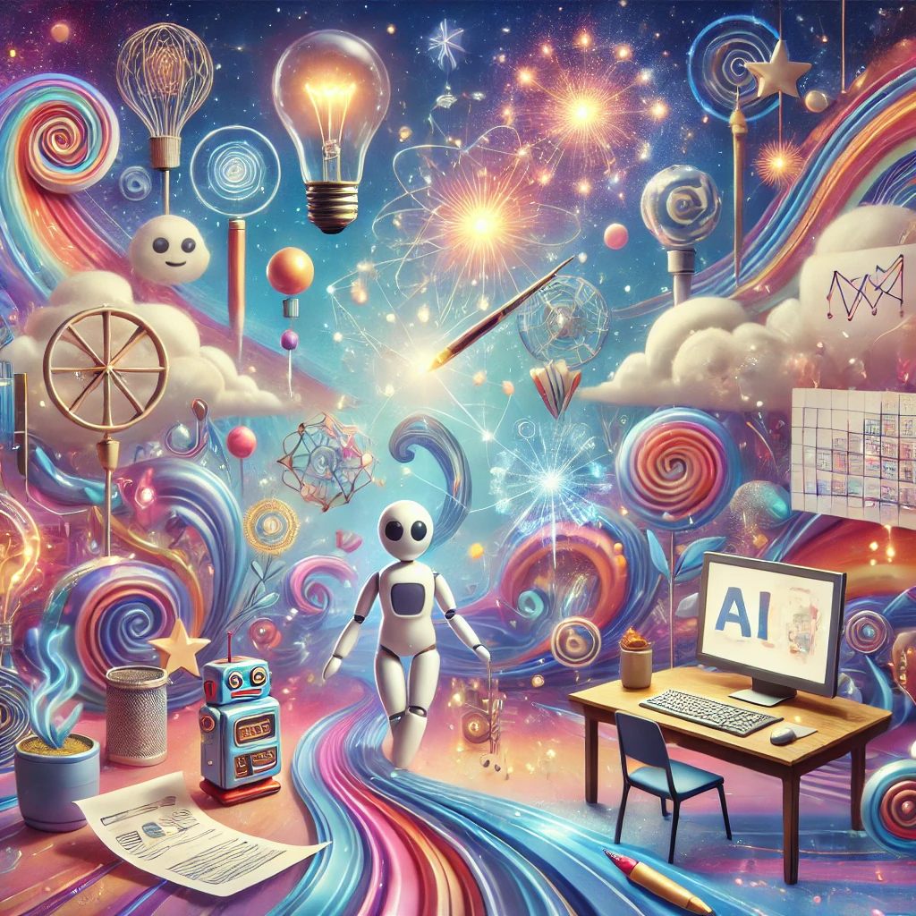 An image interpretation of working with me by Ai