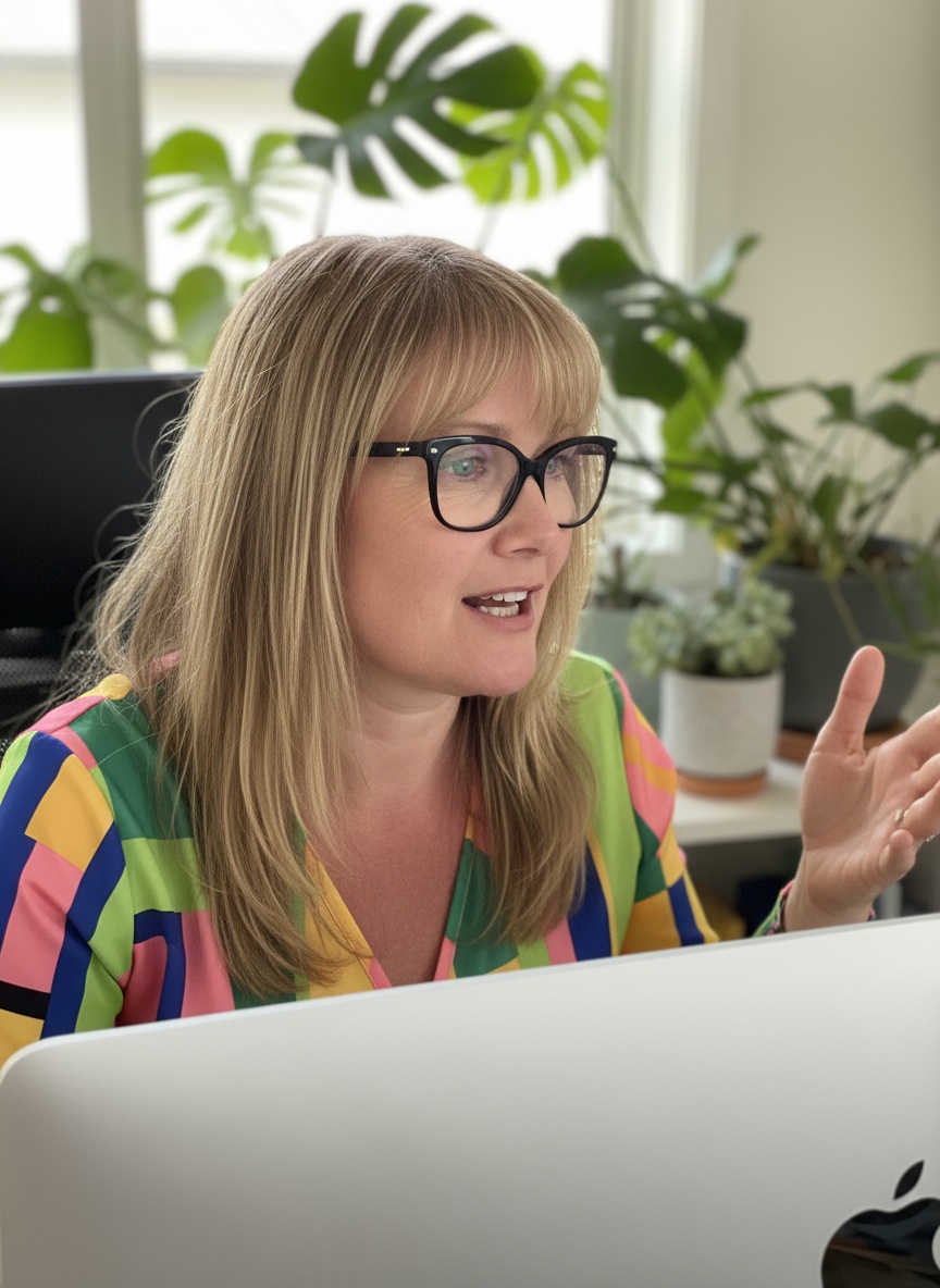 Billie Sharp teaching search engine optimization the inclusive way