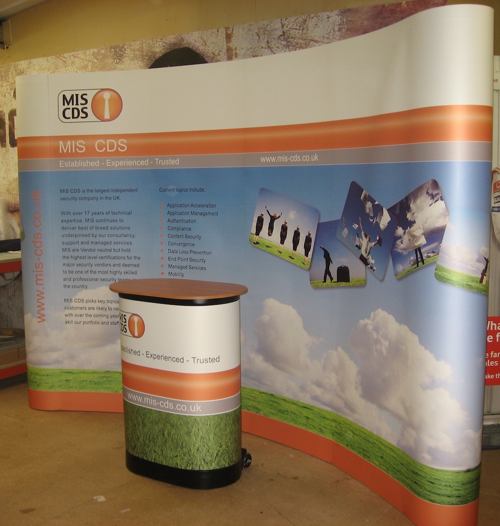 MIS exhibition stand