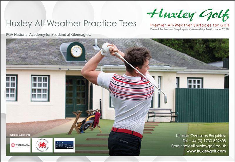 A new advert for Huxley Golf