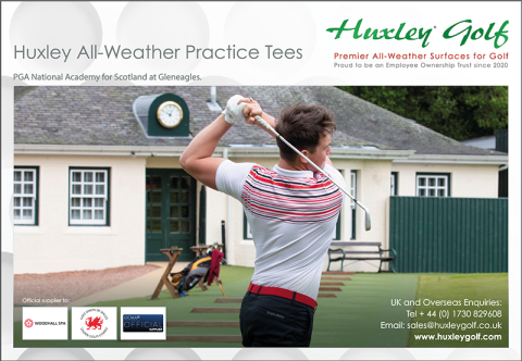 Advert for Huxley Golf 